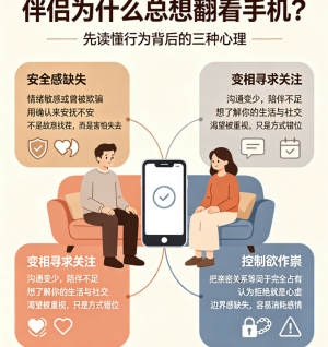 伴侣总翻看手机该怎么沟通？建立亲密关系隐私边界